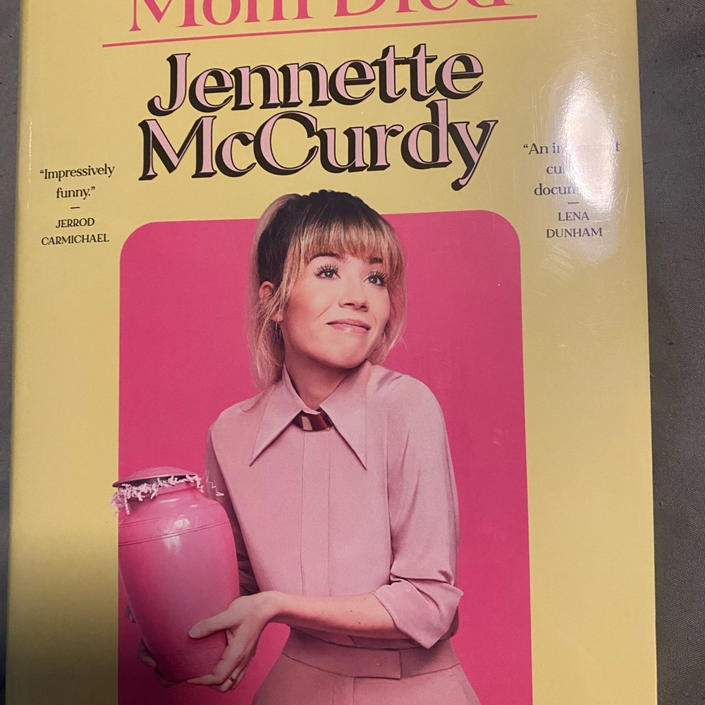 I Am Glad My Mom Died Hardcover Book by Jennette McCurdy Excellent Condition